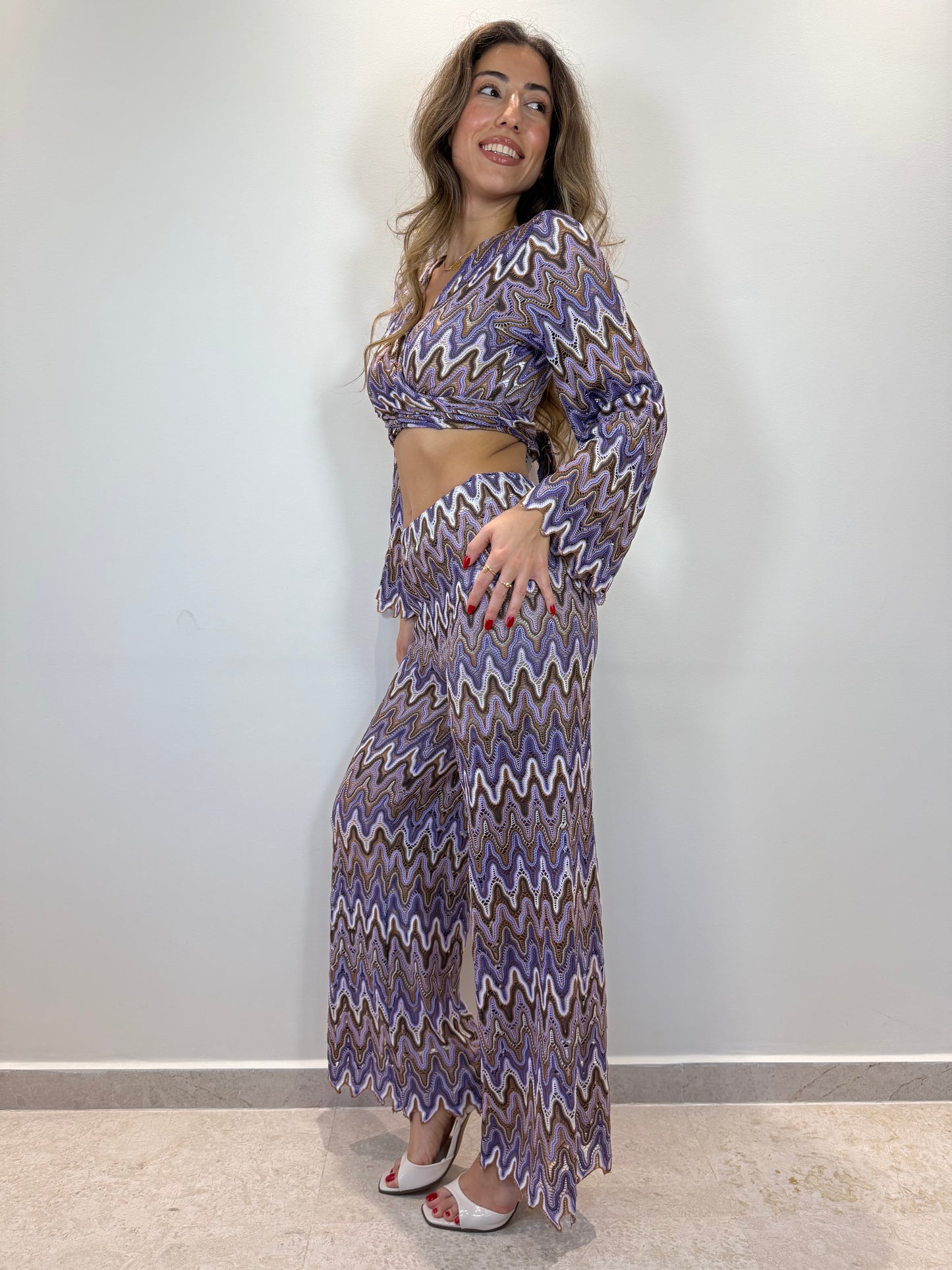 Coastal Violet Crochet