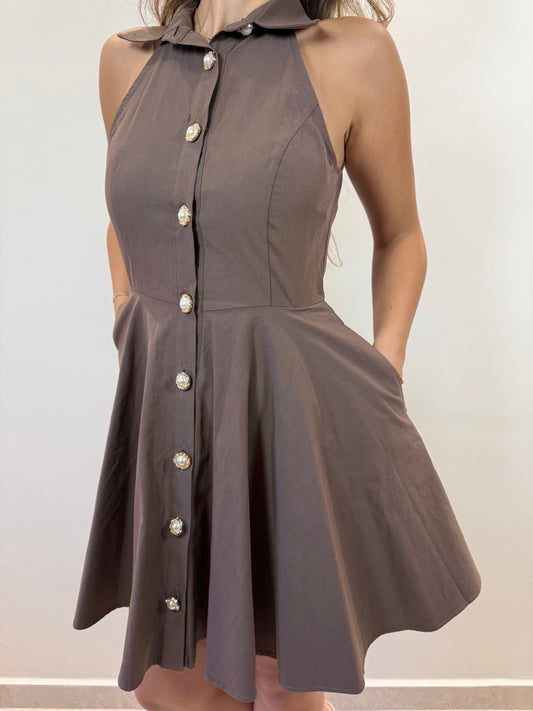 Brown Muse Dress