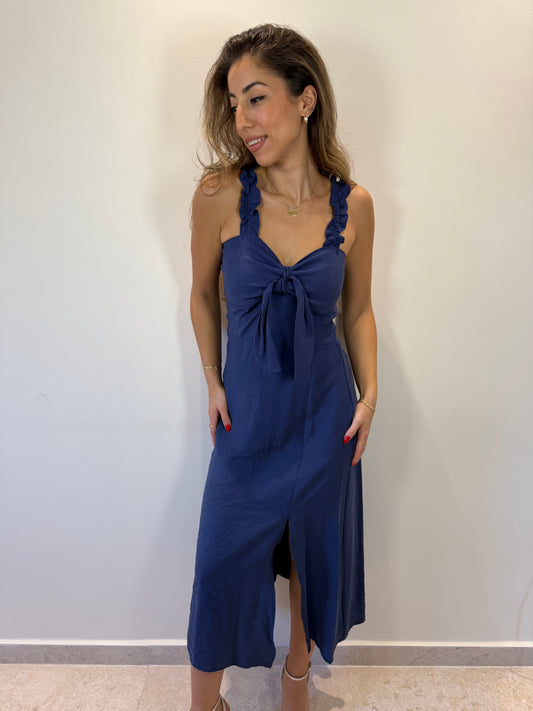 Ribbon Drape Dress